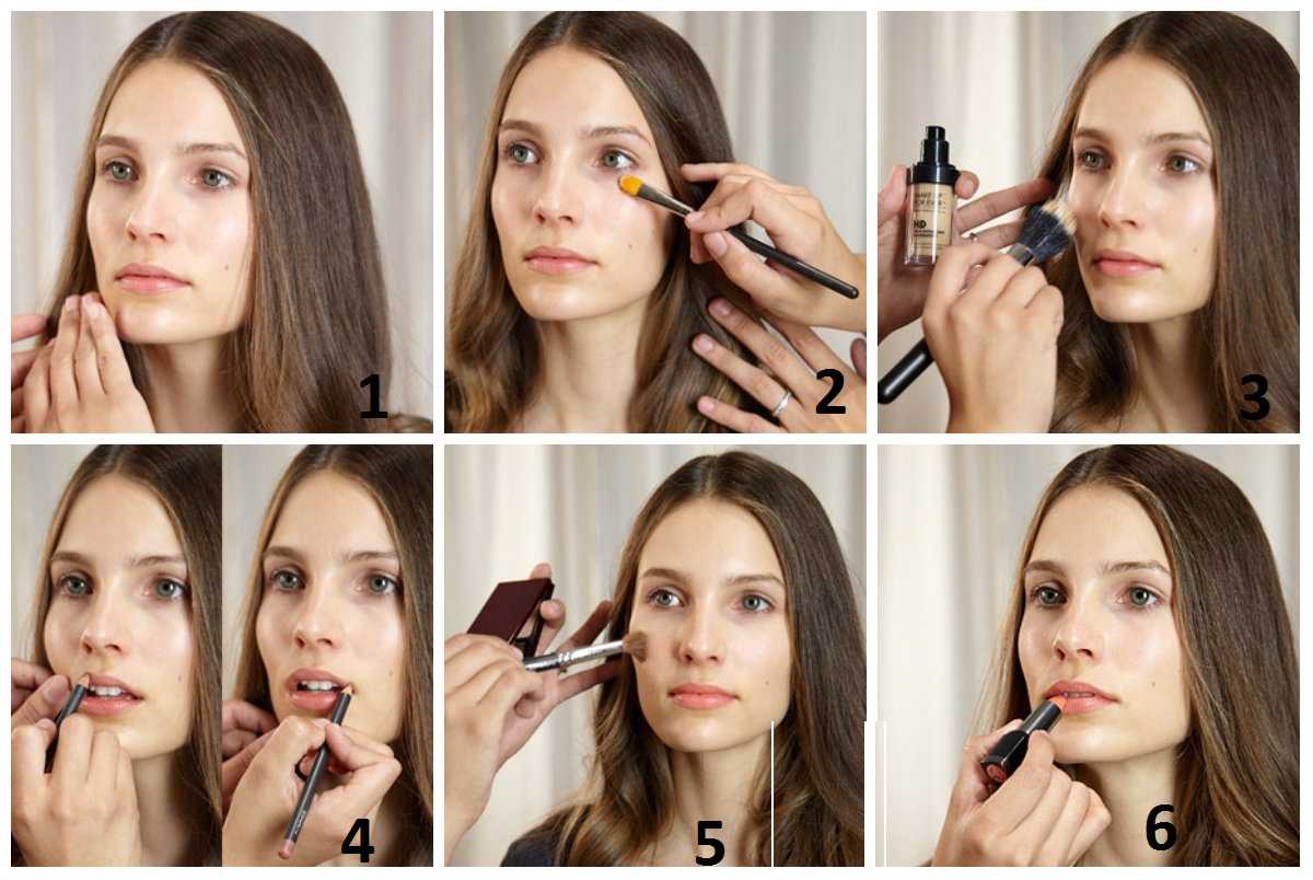 Нюдовый макияж: правила нанесения, пошаговое фото
