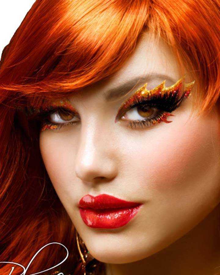 Какая помада подойдет девушкам с огненными и рыжими волосами?