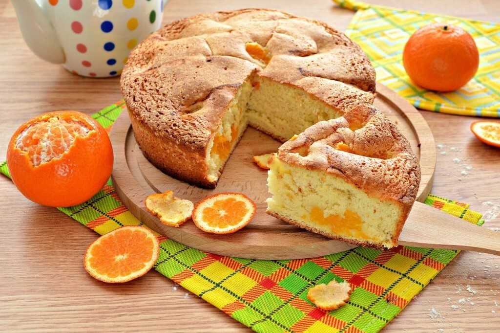 Нежный и ароматный апельсиновый пирог