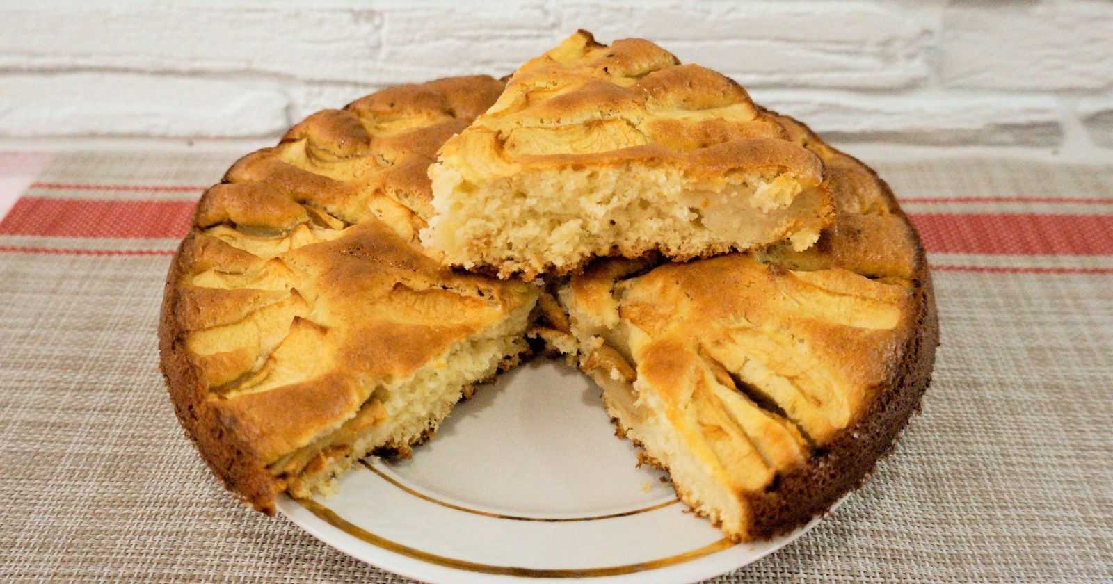 Итальянский яблочный пирог — пошаговый рецепт с видео