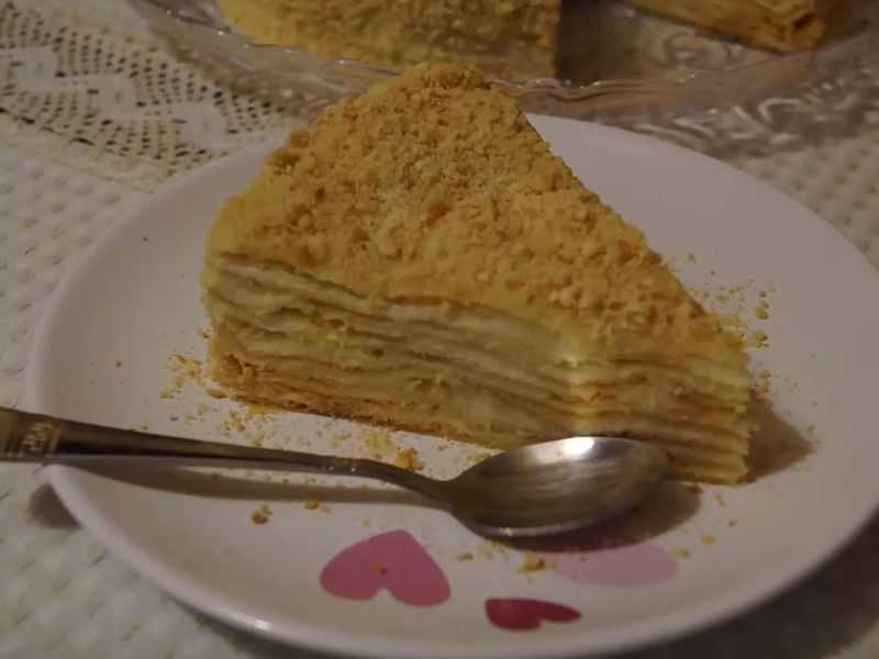 Классический торт «наполеон» — пошаговый рецепт с фото