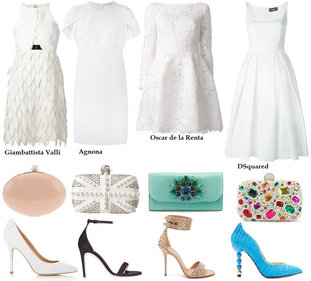 С чем носить легкое белое платье: фото, с чем носить разные фасоны платьев?
