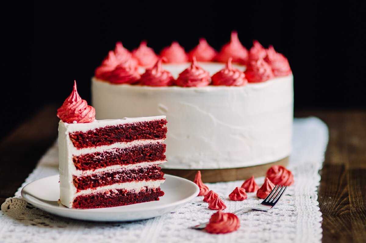 Торт "красный бархат": оригинальный рецепт с пошаговыми фото