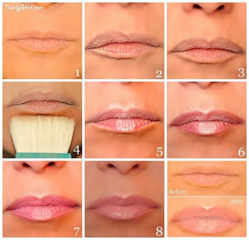 Правила и техника макияжа губ. коррекция губ макияжем. как сделать стойкий макияж для губ?