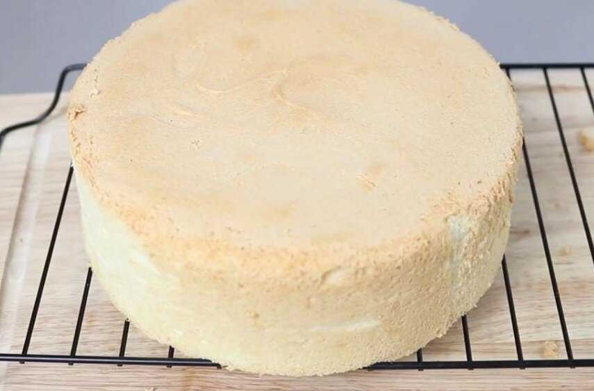 Простой бисквитный торт пошаговый рецепт
