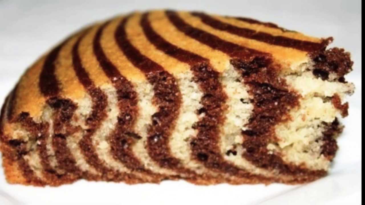 Торт зебра в мультиварке рецепт с фото пошагово