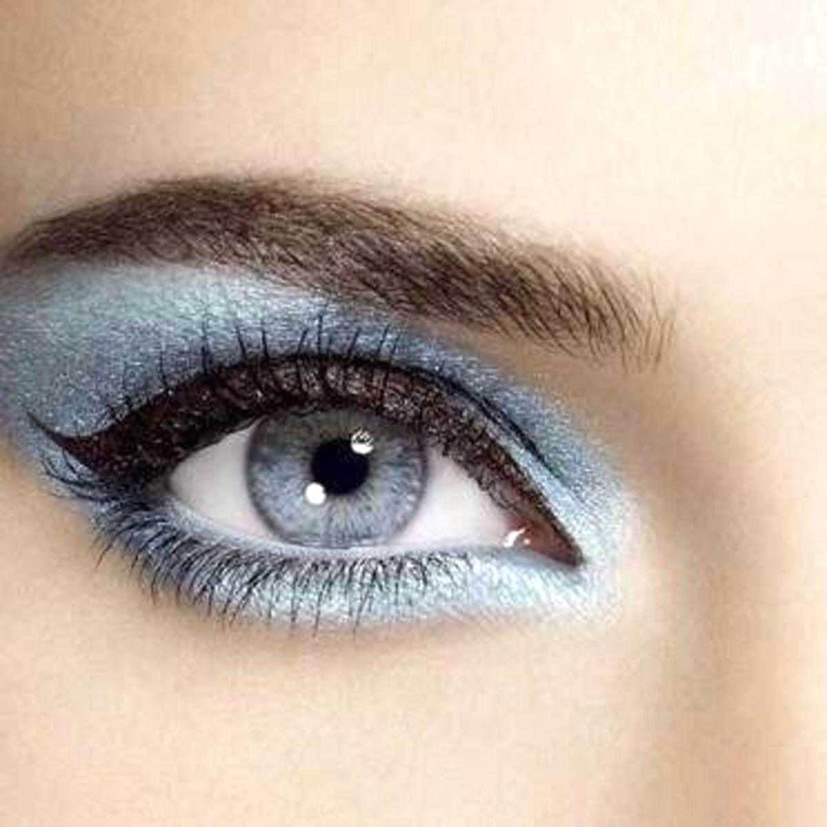 Макияж для голубых глаз - пошаговые уроки (60 фото)
