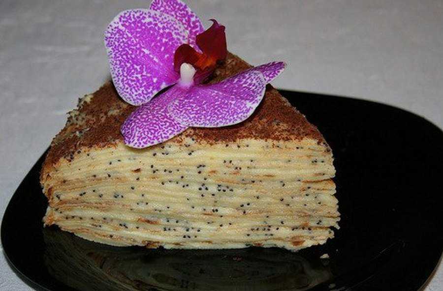 Блинный торт – 10 рецептов в домашних условиях с фото пошагово
