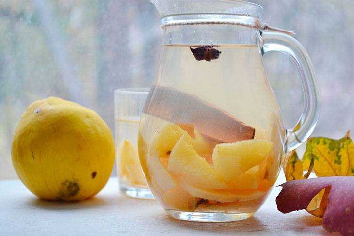Какой еще компот варить на зиму Из айвы с лимоном, конечно Ароматный, вкусный и красивый - заготовим его по простому рецепту в литровых банках или одной 3 литровой