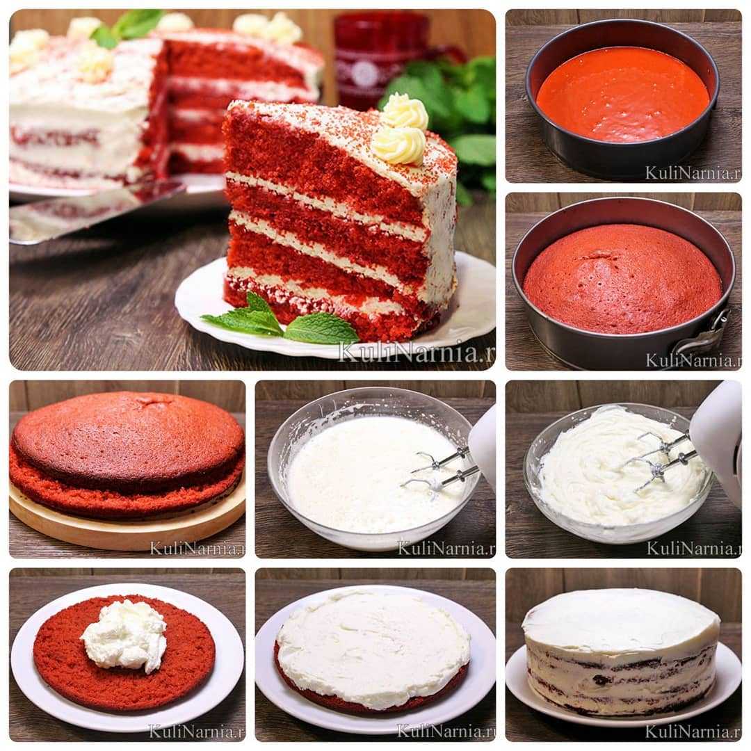 Торт красный бархат в домашних условиях — оригинальный рецепт