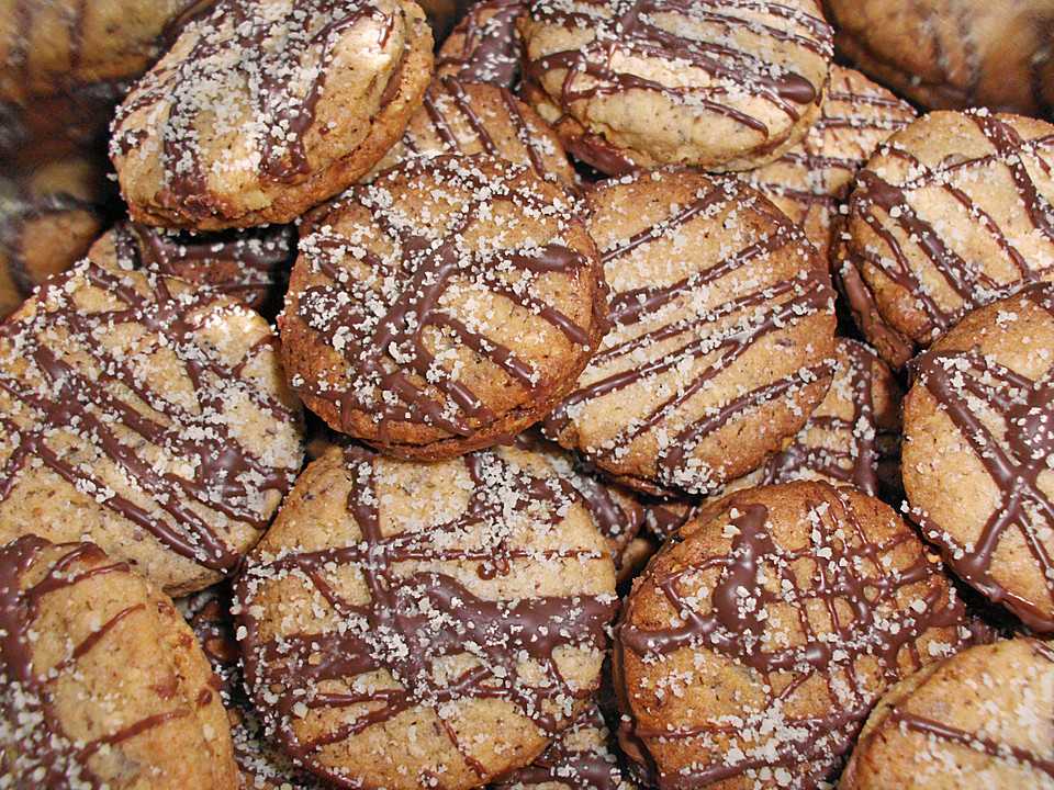 Овсяное печенье с грецкими орехами, очень вкусный рецепт - wowcook.net