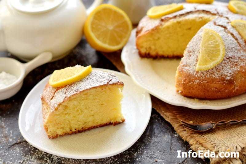 Лимонный пирог пошаговый рецепт