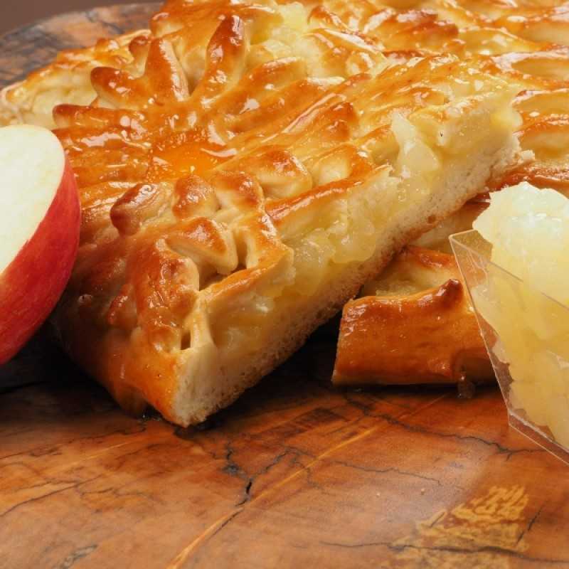 Как приготовить вкусный Простой яблочный пирог в духовке рецепт