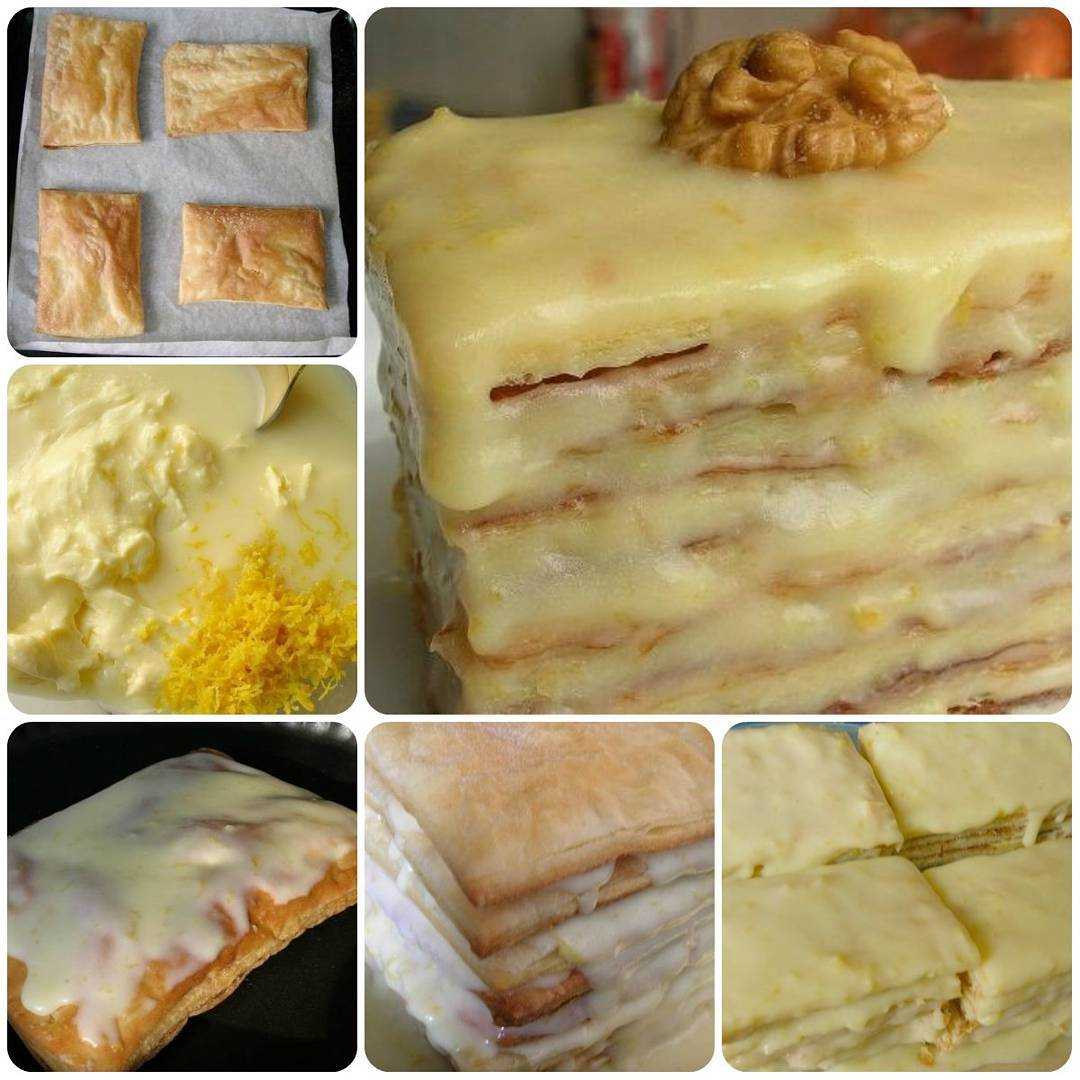 Торт «наполеон» – как приготовить самое лучшее и вкусное слоеное тесто в домашних условиях