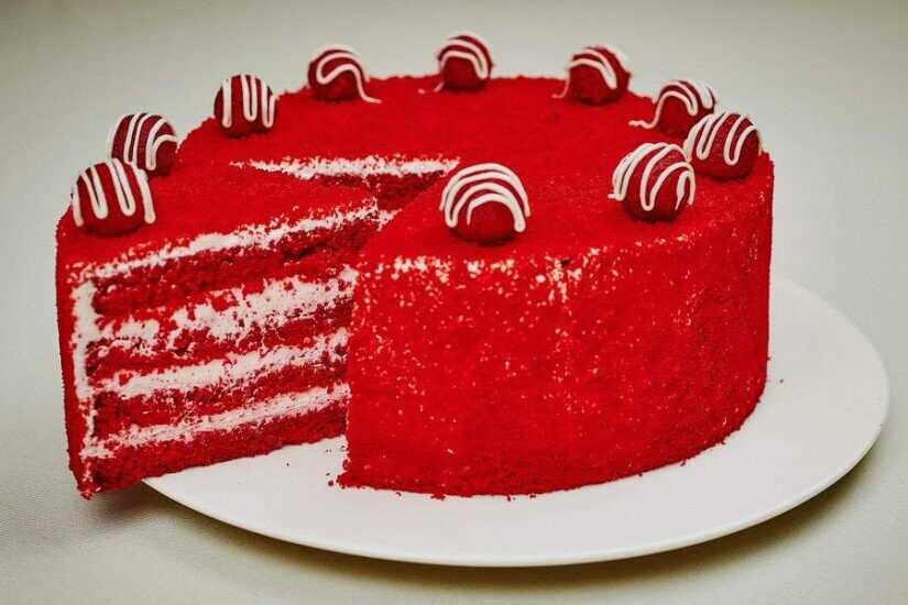 Торт красный бархат: классический рецепт с фото