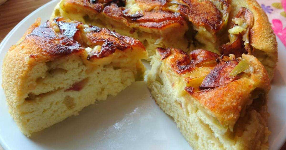 Нежный пирог с персиками - рецепт с фотографиями - patee. рецепты