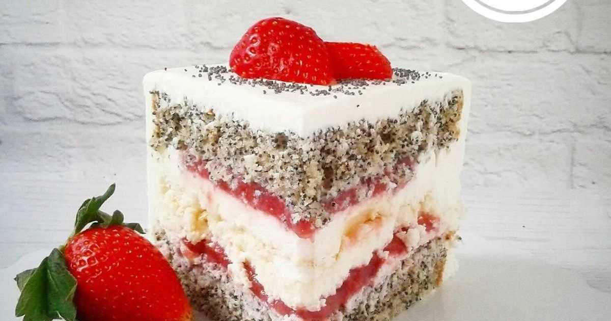 Торт фрезье - рецепт с фото пошагово с клубникой