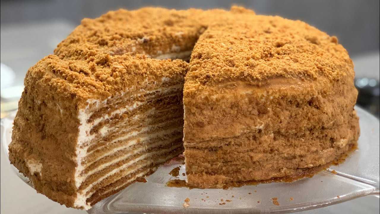 Рецепт торта медовик в домашних условиях с фото пошагово с сметанным кремом классический