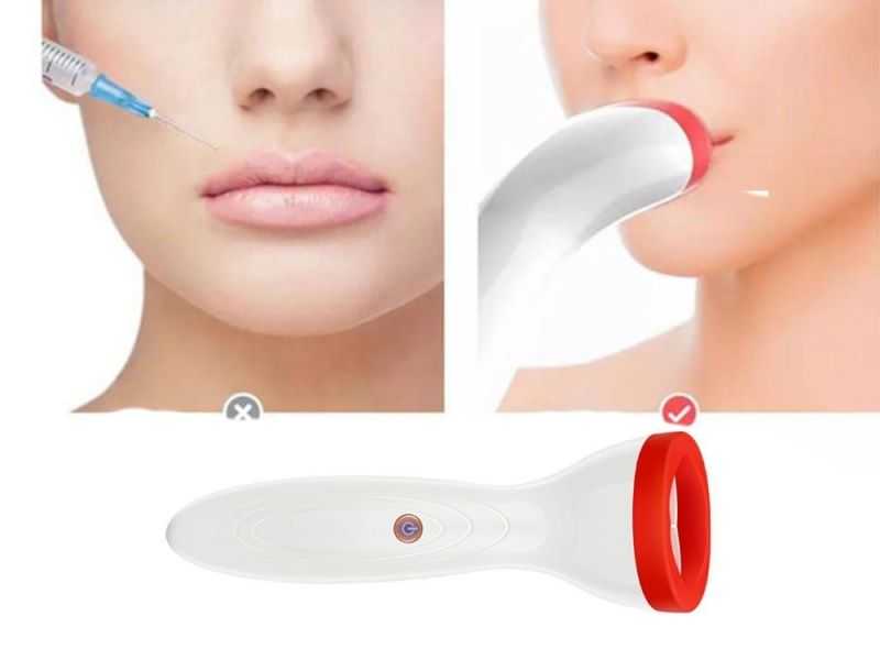 Плампер для губ - средство, придающее губам объем Оно бывает в виде блеска или присоски Плампер не вреден, если придерживаться правил его использования