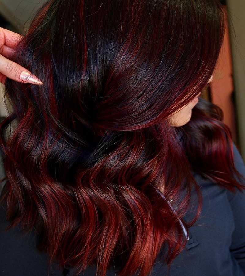 Красная краска для волос - как, и какой покрасить? оттенки и отзывы