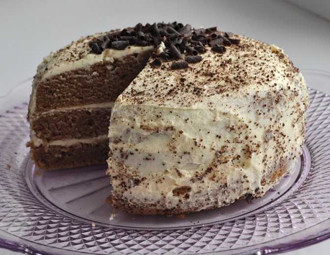 Сметанно-бисквитный торт: пошаговый рецепт, быстро и просто от марины выходцевой