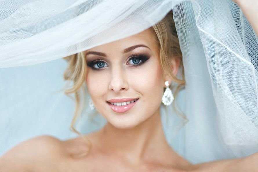 Свадебный макияж для голубоглазых: лучшие образы для голубых глаз