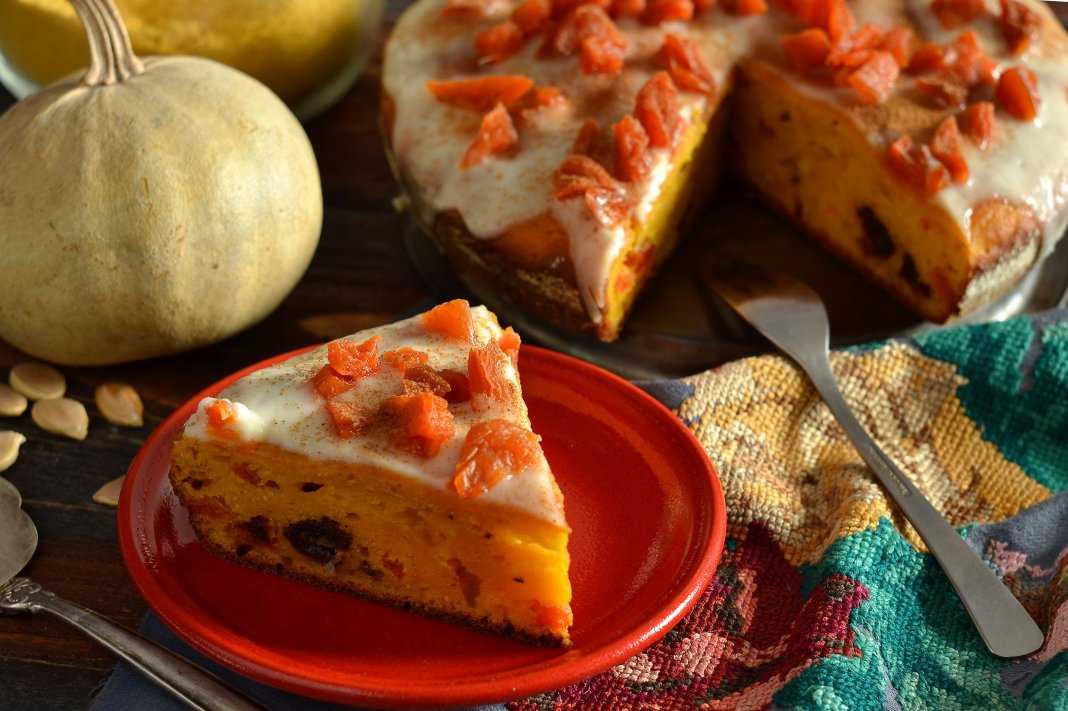 Пирог с тыквой и яблоками в духовке — 7 рецептов с фото пошагово