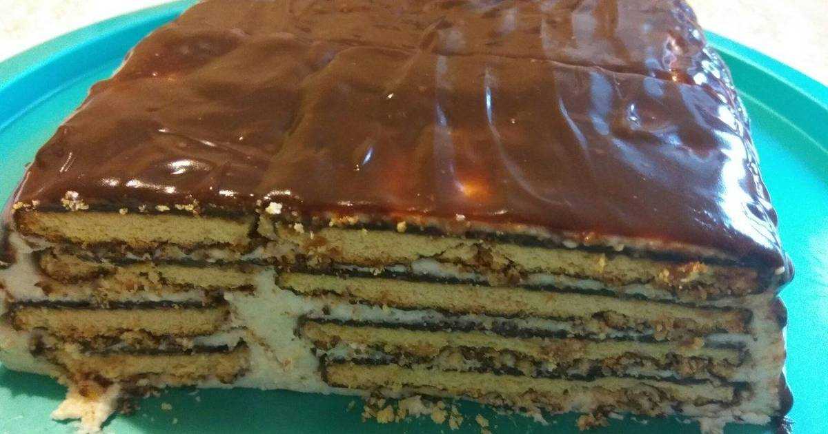 Торт из печенья без выпечки: топ 8 рецептов