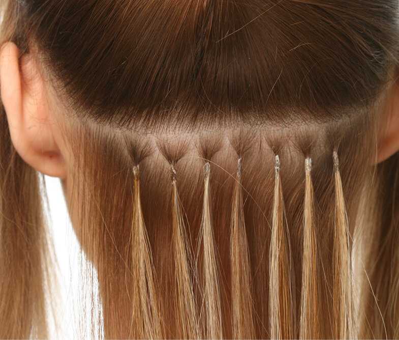 Технологии капсульного наращивания волос и как их снимают
