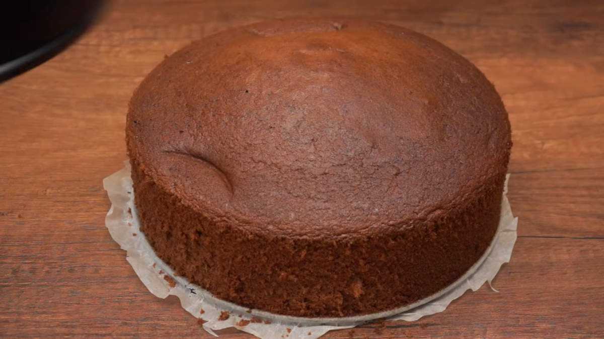 3 рецепта шоколадного бисквита для торта: с какао, шоколадом и на кипятке