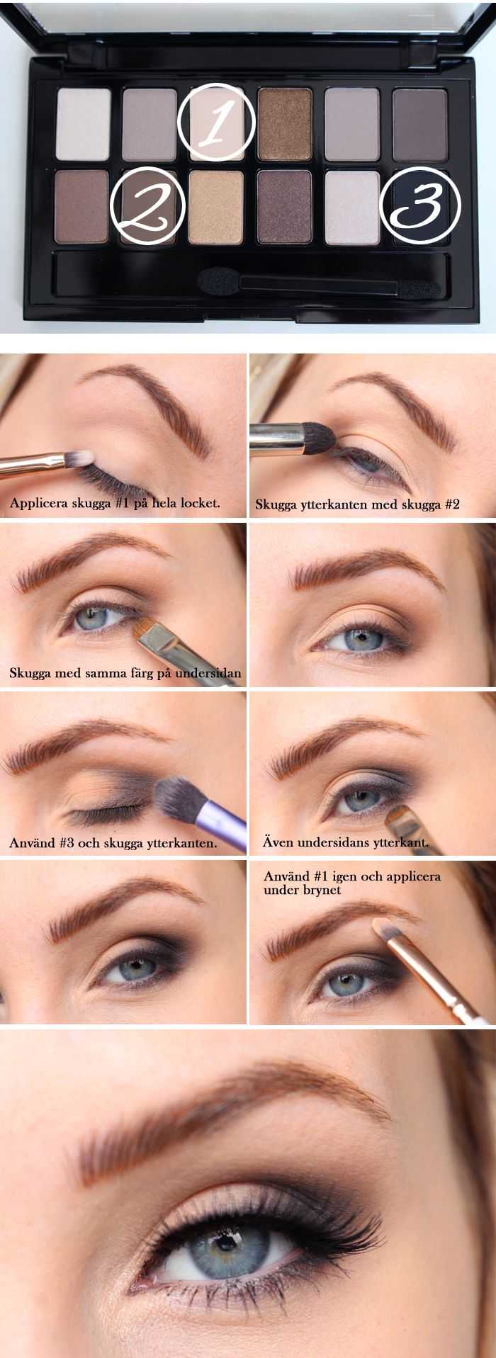 Инструкция, как делать макияж нюдовый для разных типов кожи, цвета глаз и волос