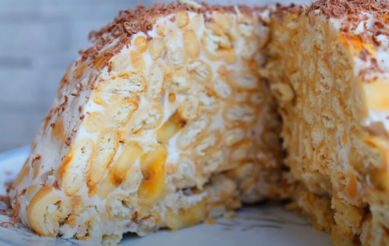 Торт из печенья «рыбки» – 7 простых и быстрых рецептов, как сделать торт из крекеров
