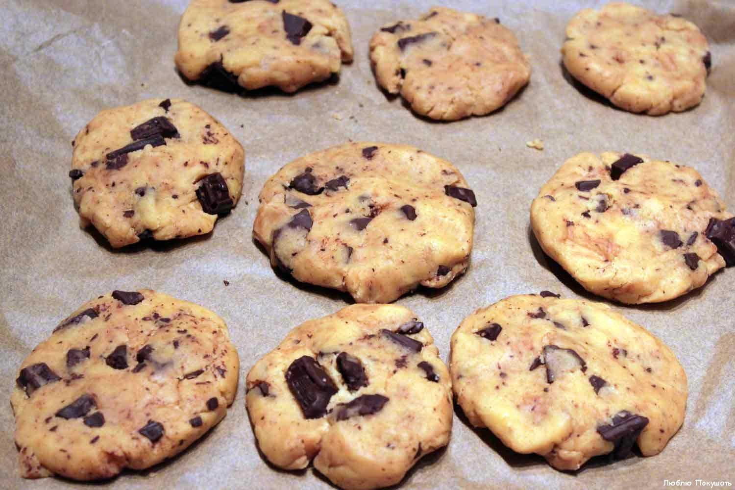 Печенье с шоколадными кусочками – рецепты со всего мира