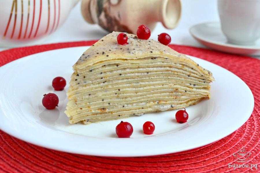 Блинный торт – 7 рецептов как приготовить блинный торт