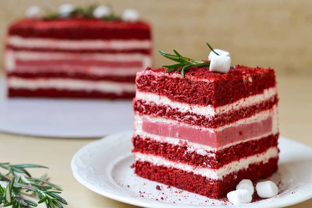 Торт красный бархат: классический рецепт с фото