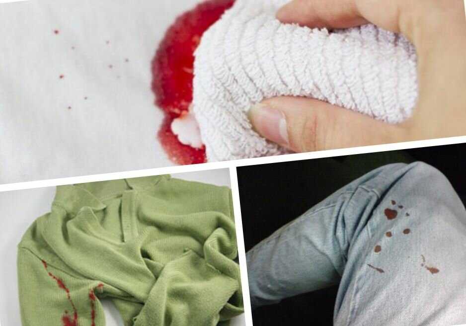 Чем отстирать кровь с одежды – способы