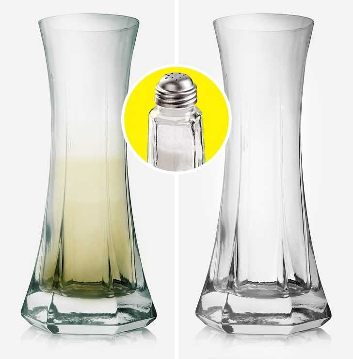 Как почистить хрустальную вазу от белого налета в домашних условиях: лучшие способы