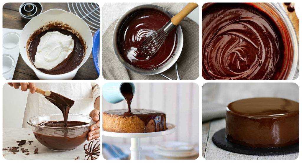 Шоколадная глазурь для торта - 8 рецептов приготовления с пошаговыми фото
