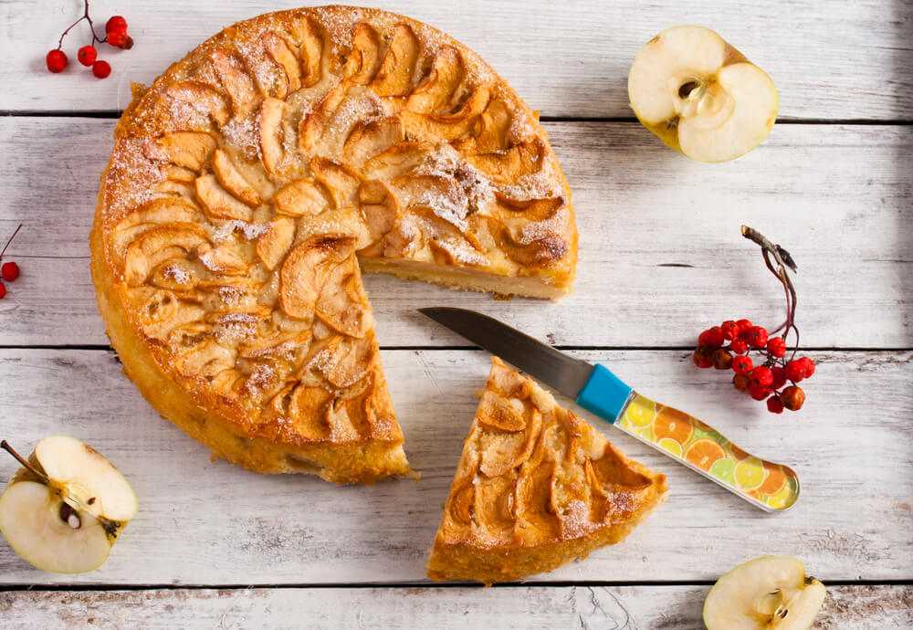 Польский яблочный пирог – рецепт с фото
