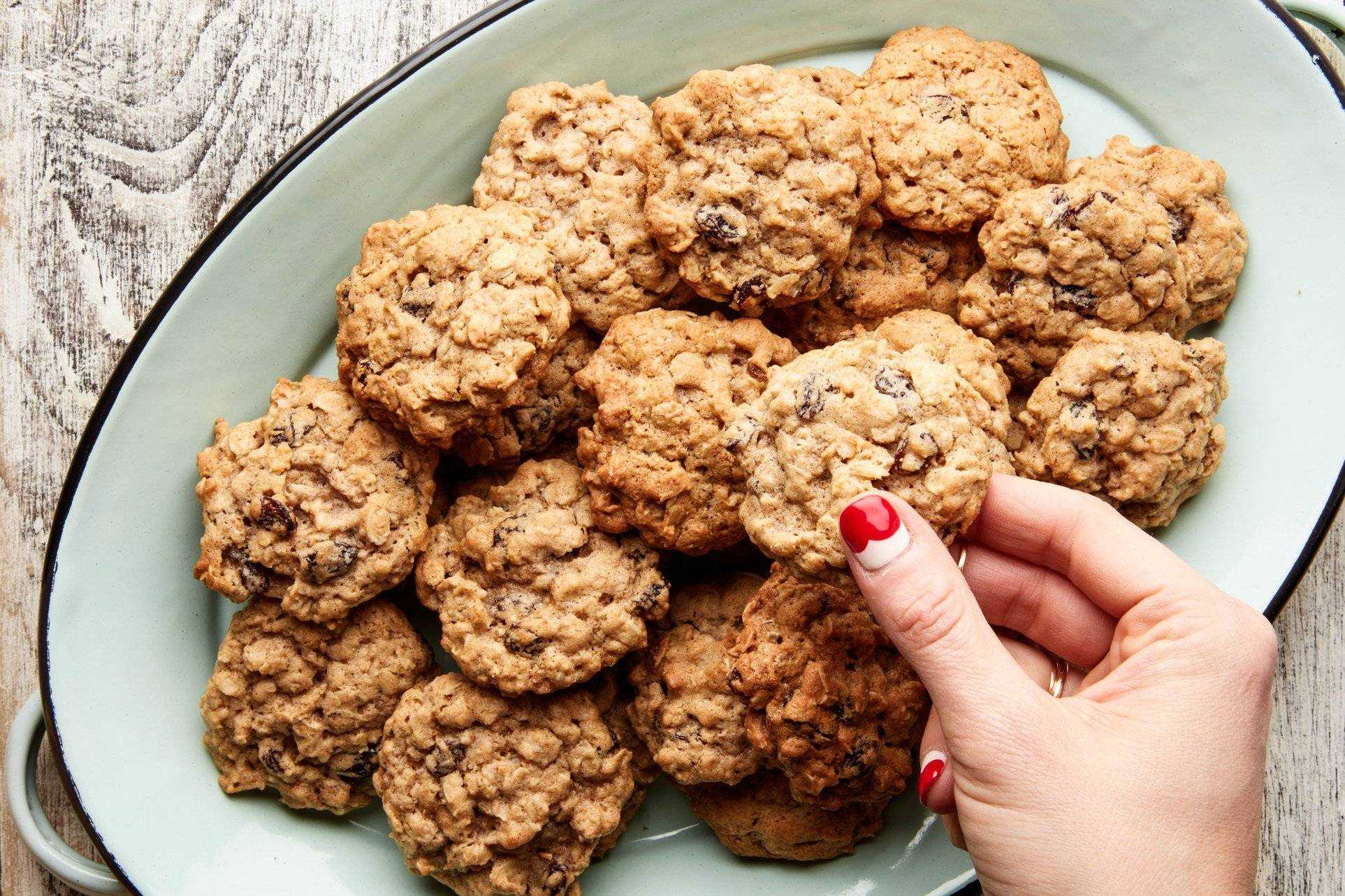 Овсяное печенье с шоколадом – рецепт в домашних условиях