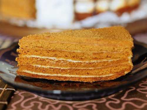 Торт медовик пошаговый рецепт с фотографиями