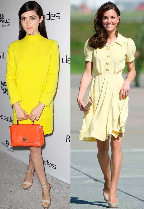 Желтое платье, советы по созданию модного образа, основные ошибки