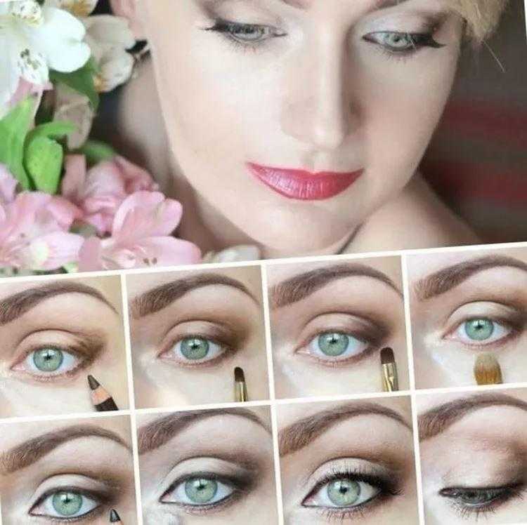 Правильный макияж для серо-зеленых глаз зависит от цветотипа девушки Мастер класс по макияжу в фото и видео материалах для серо-зеленых глаз