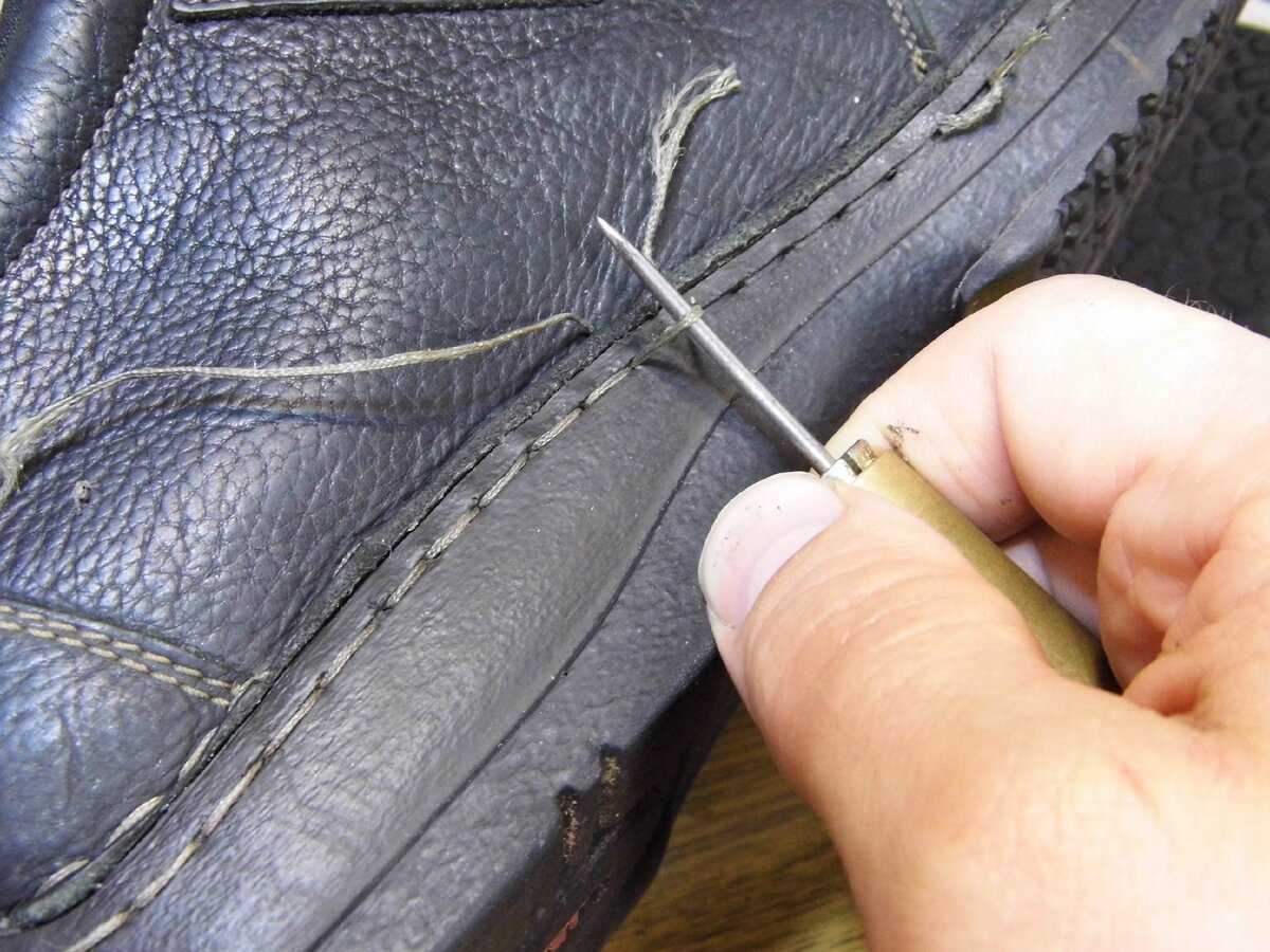 Как шить шилом обувь