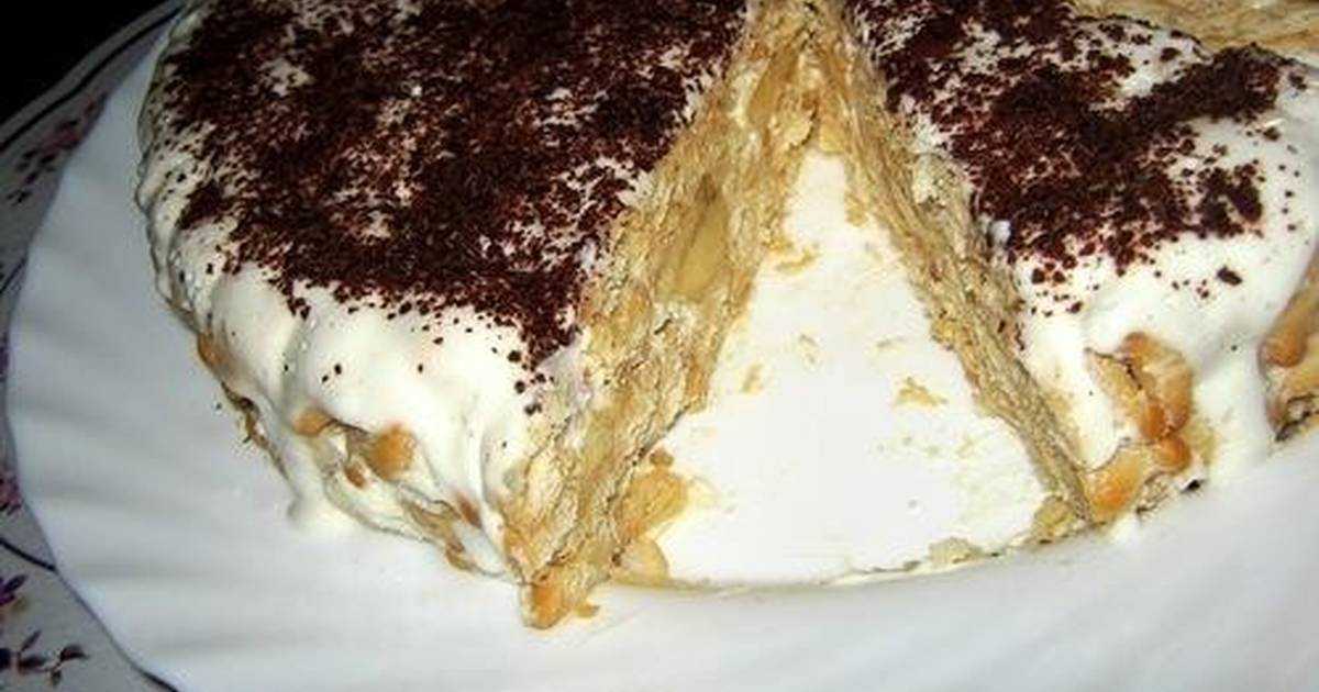 Торт из печенья без выпечки за 15 минут — простые рецепты приготовления очень сочного и вкусного торта