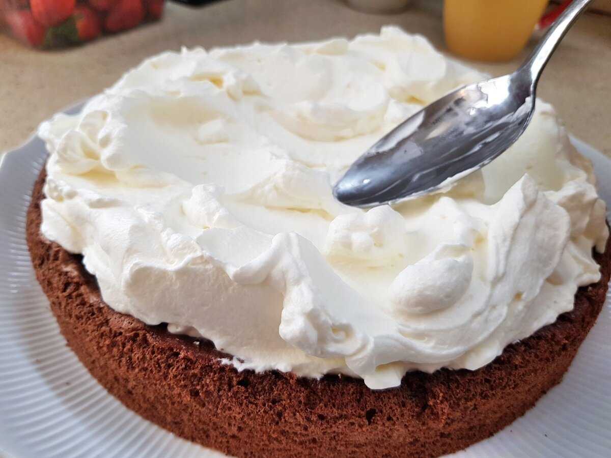Крем для бисквитного торта – 15 проверенных рецептов | волшебная eда.ру