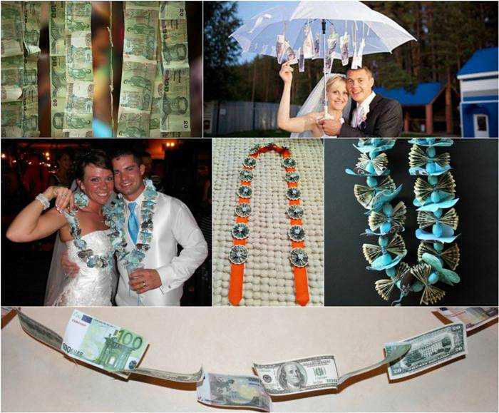Как оригинально подарить деньги на свадьбу. необычные идеи +фото