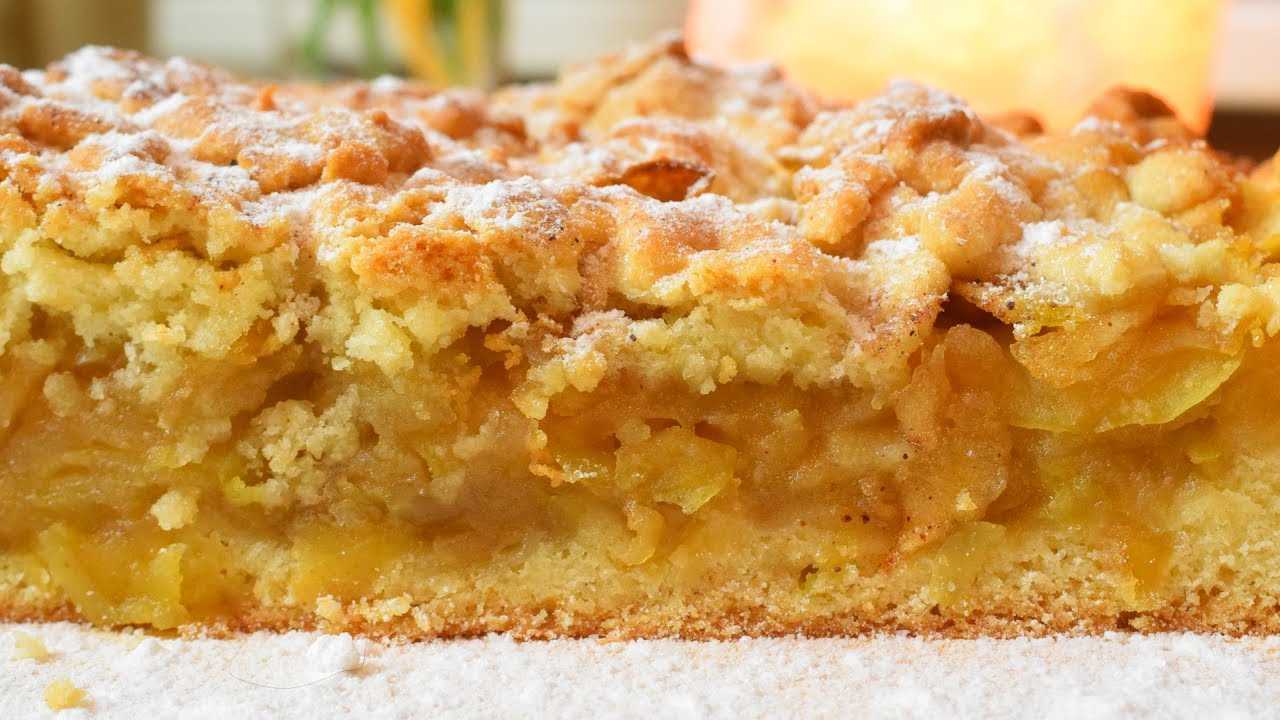 Песочный пирог с яблоками: 7 самых вкусных рецептов выпечки
