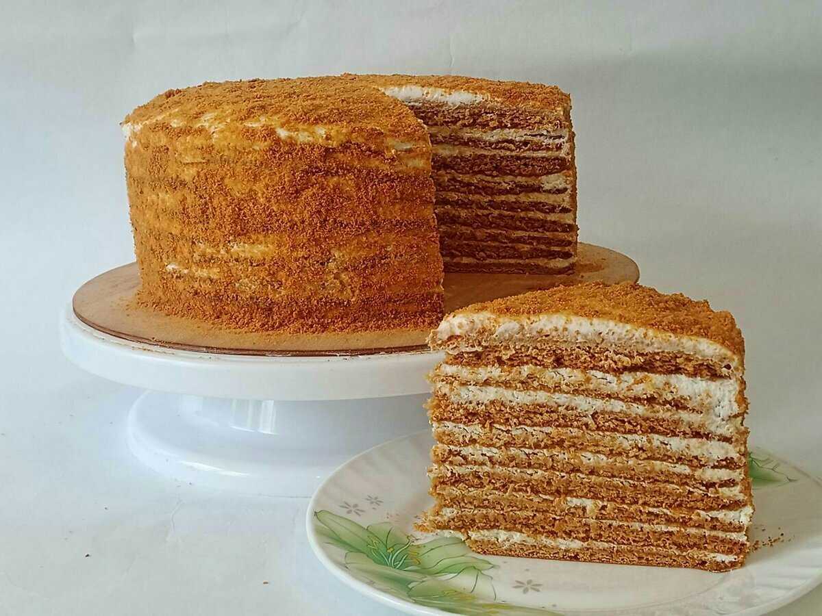 Торт медовик пошаговый рецепт с фотографиями