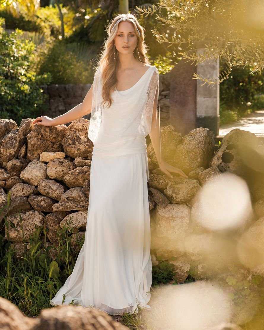 Свадебные платья в греческом стиле - 38 фото воздушного изящества